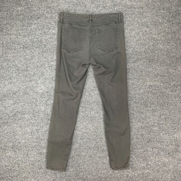 Loft Made Loved Loft Leggings Womens 28 Gray Denim Stretch Skinny Jeggings - Picture 7 of 13